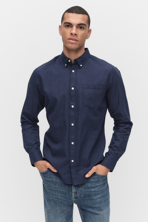 Ted shirt DK BLUE MEL